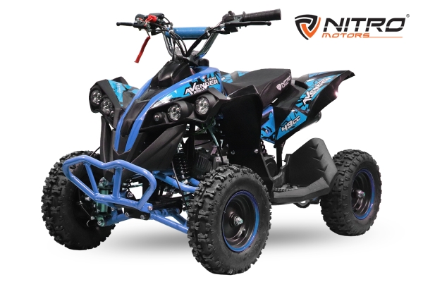 NITRO MOTORS 49cc mini Kinder Quad Avenger Sport 6"